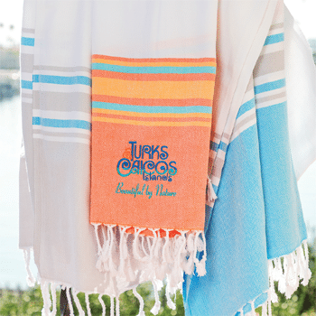 Terry Town Mediterranean Peshtemal Beach Towels with fringed edges